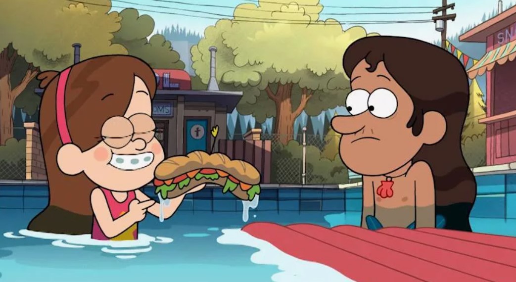 Гравити Фолз - "Приключение в бассейне" - 1 сезон 15 серия