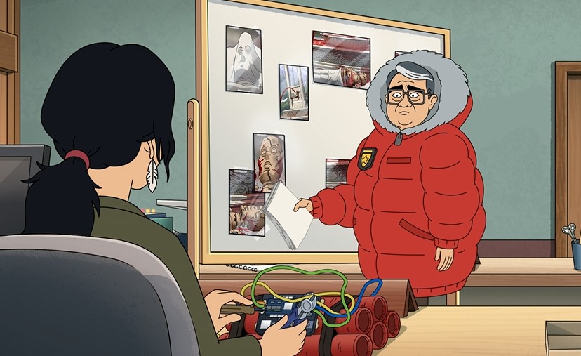 Гримсбург - "Проблемы с дедушкой" 2 сезон 4 серия