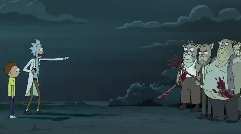 Рик и Морти - «Судная ночь» 2 сезон 9 серия