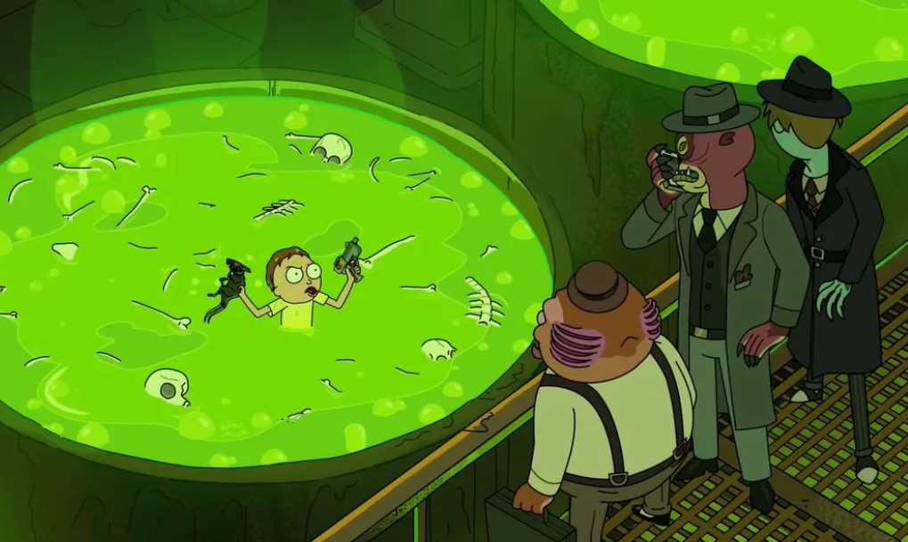 Рик и Морти - «Эпизод про чан с кислотой» 4 сезон 8 серия