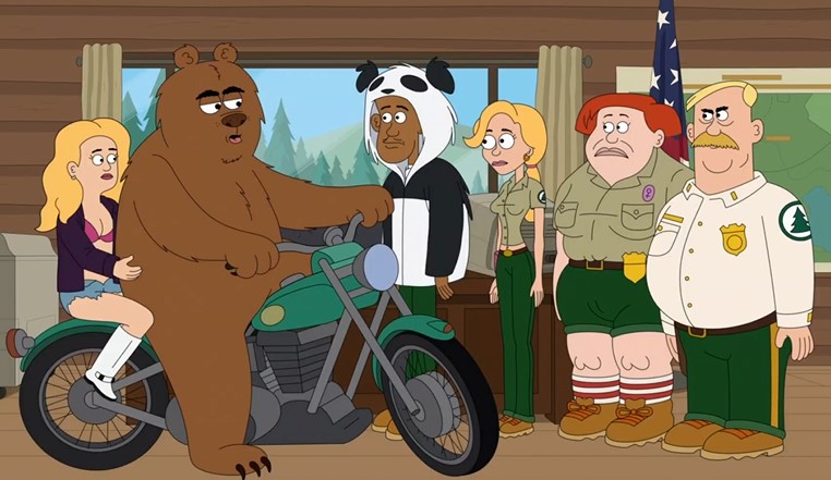 Бриклберри - «Надпись Em 'Ковбой» 3 сезон 5 серия